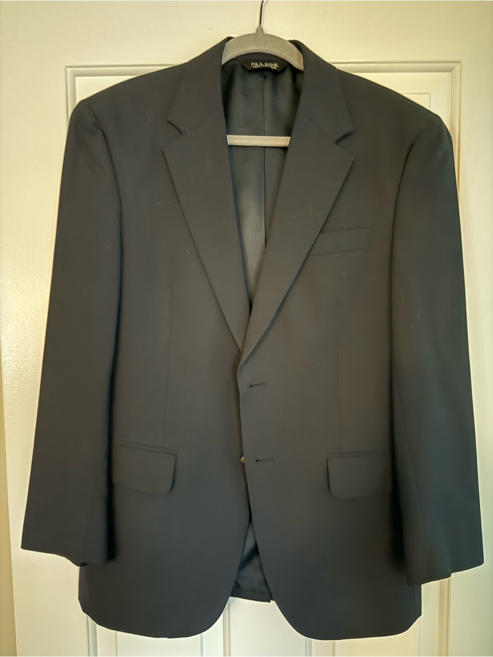 Jos. A. Bank Black Single-Breasted Sport Coat